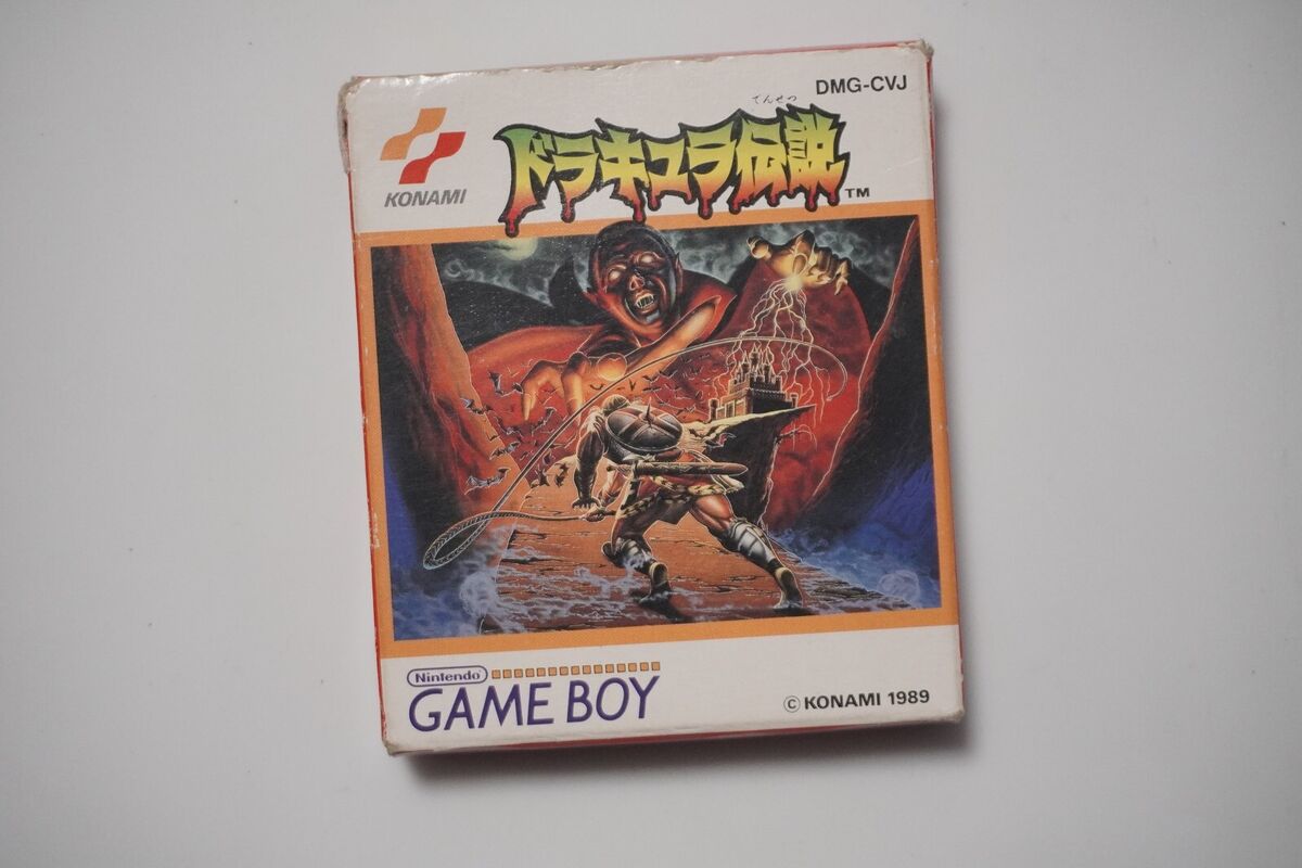 Game Boy Dracula Densetsu Castlevania Land Boxed Japan GB Game Boy Dracula Densetsu Castlevania Land Boxed Japan GB