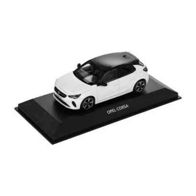 OPEL Corsa F in 1:43 Summit White OC11473 - Bild 1 von 4