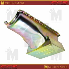 Fits 70-82 Ford Small Block 351c 351m 400 V8 8 Quart Front Sump Zinc Oil Pan
