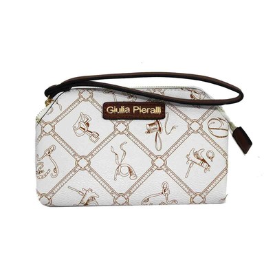 Portamonete Donna In Pvc Portafoglio Pochette Borsetta al Polso Giulia  Pieralli | eBay