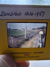 Vintage Negative Slide. Dunrod Races N Ireland 1957. Motorbikes 