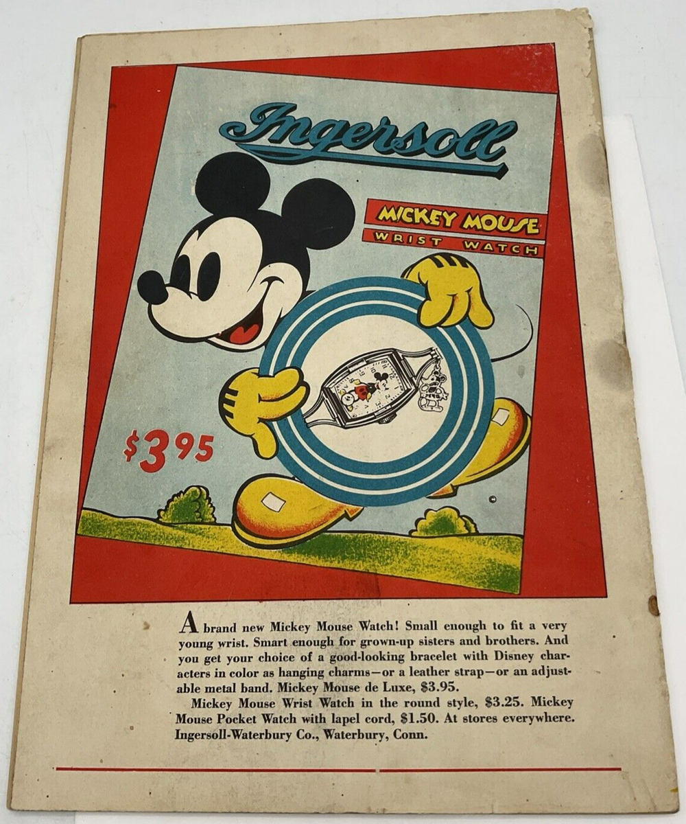 Mickey Mouse Magazine January 1938 Vol 3 No 4 Snow White Donald