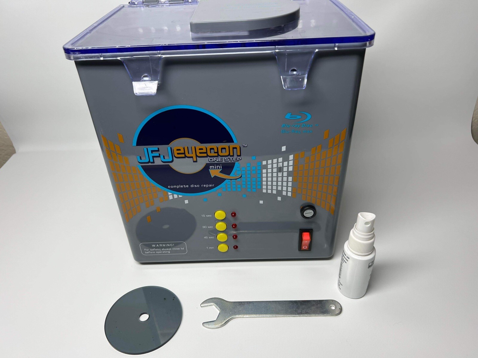 JFJ Onestep Eyecon Mini Video Game DVD CD Bluray Clean Repair Machine