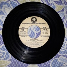 45 giri promo jb Jukebox I CAMALEONTI☆TI AMO DA UN'ORA(Mogol)  FESTIVALBAR 1970 