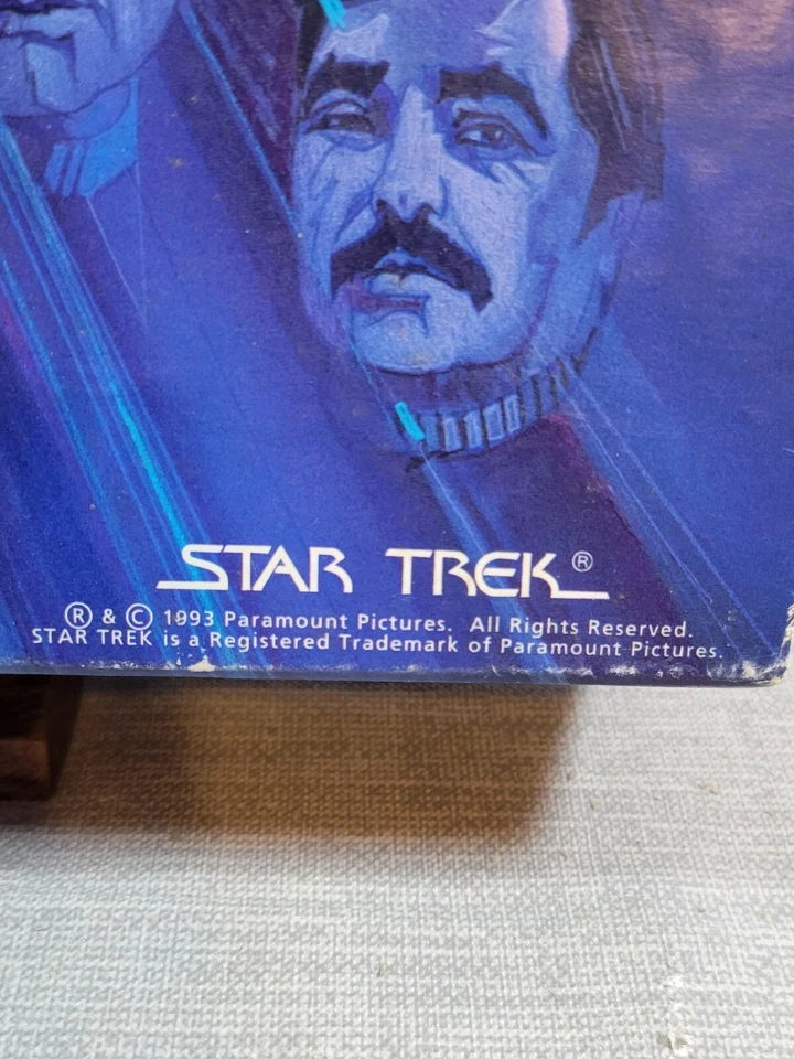 VTG 1993 Star Trek 1000 Pc. Complete Puzzle Journey To The Undiscovered Country - Image 3 of 3