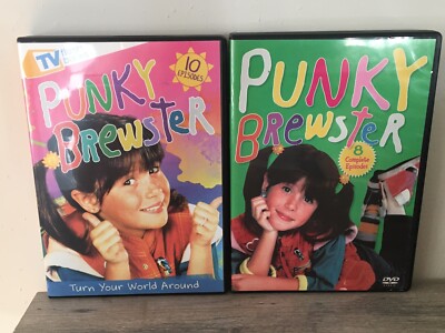 PUNKY BREWSTER TURN YOUR WORLD AROUND  And Punky Power DVDs
