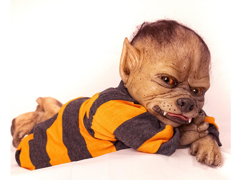 Cooper Werepup Doll Asia Ericksen Trick Or Treat Studios Silicone Baby Werewolf