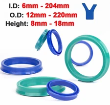 Polyurethane Oil Seals Ring Hydraulic Cylinder Piston Hole Lip Seal YXD/ODU/Y/U