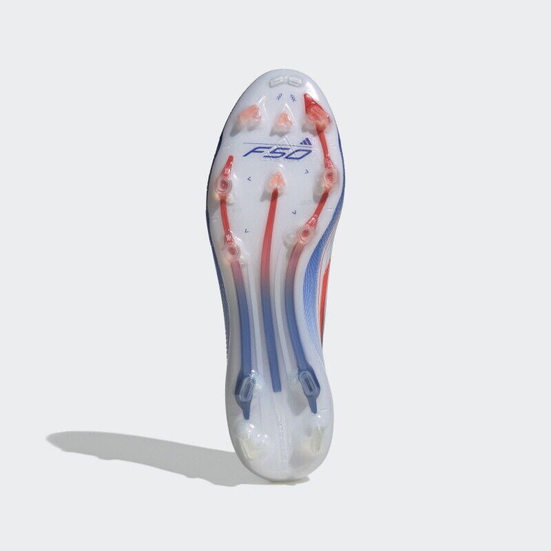 Adidas F50 Elite LL FG IF8819 White Blue Mens Football Boots Adidas F50 Elite LL FG IF8819 White Blue Mens Football Boots