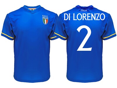Offizielles Lorenzo Italien Trikot 2023 FIGC Azzurri 18 Giovanni Neuer Typ