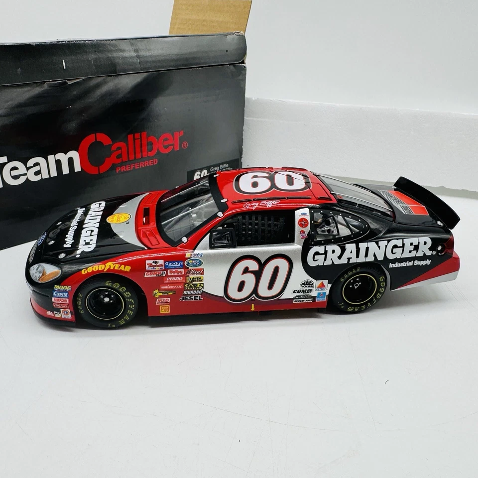 Greg Biffle #60 Grainger 2001 Ford Taurus Team Caliber Preferred Die Cast 1/24 Foto 4 de 4