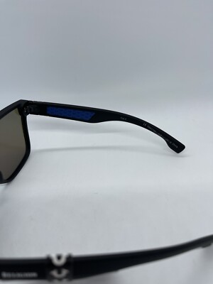 True Religion Black Matte Frame Blue Mirrored Sunglasses 100% UV New w flaw s-l1200.jpg main image 3