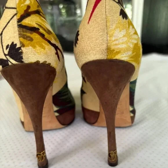 Tacones para mujer estampados Dsquared2 Foto 4 de 4