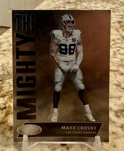 2025 Panini Certified Football Maxx Crosby #MTY-MCY PSA 9