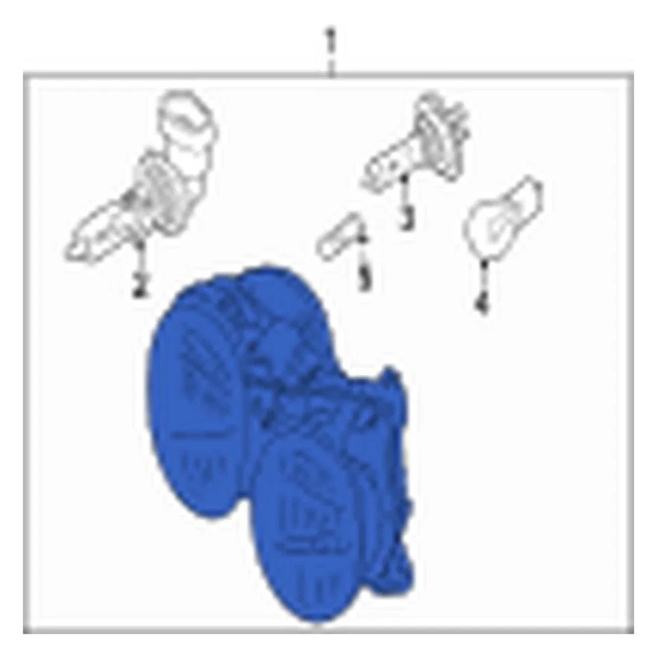 For Jaguar S-Type 2000-2008 Jaguar Front Left Headlight Assembly - Изображение 2 из 2