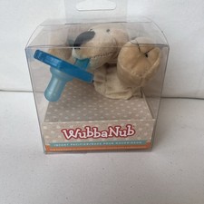 NEW in BOX WubbaNub Baby Infant Pacifier BPA latex phthalate free Brown Puppy