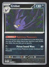 Crobat 051/086 CHAOS RISING Rare Pokemon NM/M Reverse Holo