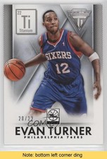 2013-14 Panini Titanium Ti 22 20/22 Evan Turner #14 READ 7n6