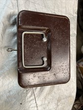 Vintage Metal Cash Box with Key