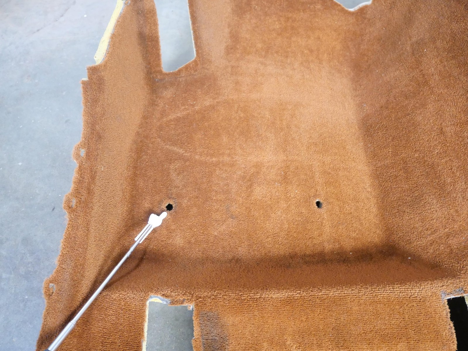 2005 Bentley Continental GT Floor Carpeting Left/Right Set Saddle Brown 59k OEM