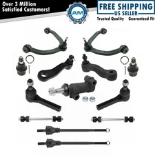 13 Piece Steering & Suspension Kit Control Arms Ball Joints Tie Rods End Links