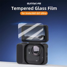 2pc Screen Protector Tempered Glass Film Protective Film for Insta360 GO Ultra