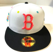 Brooklyn Dodgers NE  Cooperstown 1955 World Series MLB Fitted Hat