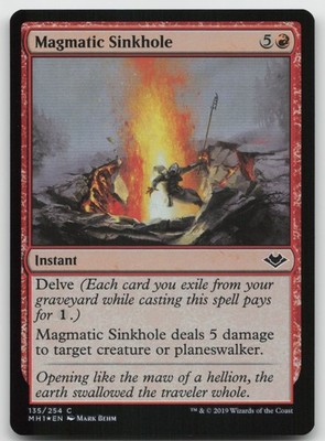 Magmatic Sinkhole FOIL 135 Modern Horizons NM