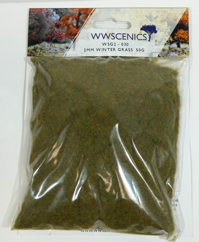 WWScenics WSG2-030 2mm Winter Static Grass 50g