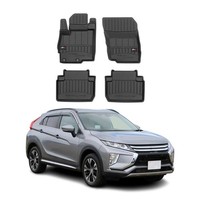 Omac Gummi FußMatten FüR Mitsubishi Eclipse Cross 2017-2024 Premium TPE 4X