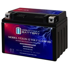 Mighty Max YTZ12S 12V 11Ah Battery for Honda 700 CTX700 2017