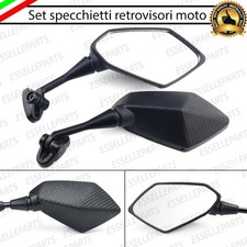 COPPIA SPECCHIETTI RETROVISORI IN CARBON LOOK NERO PER HONDA CBR 1100 XX