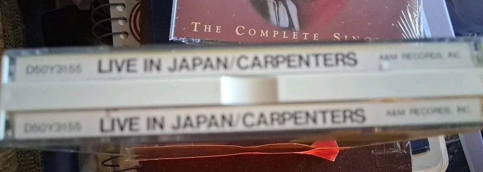 CARPENTERS - LIVE IN JAPAN - 1987 - 2 CD - A&M D50Y3155 - + INSERT Exc. Cond - Image 3 of 4