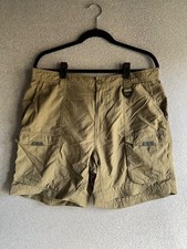 Columbia Shorts Mens Large Olive Green Utility Gorpcore Hiking