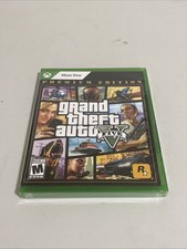 New Sealed Grand Theft Auto V Premium Edition Xbox One Video Game GTA 5 Rockstar