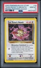 PSA 10 2000 Team Rocket's Meowth 18 Black Star Promo Pokemon Card - Gem Mint!