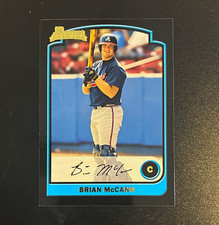 Bowman 2003 Bowman Brian McCann Rookie #260 Atlanta Braves Baseball Card. rookie card picture
