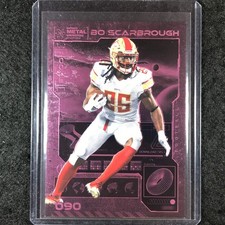 2023 Metal Universe Champions BO SCARBROUGH Pink FX 18/75 #90