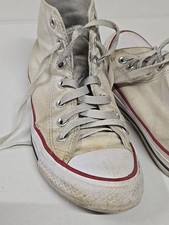 Very Loved Converse Chuck Taylor All Star White Canvas High Top Athletic Sneaker