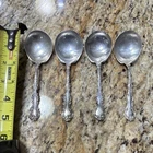 Gorham Strasbourg sterling silver soup spoons old MARK