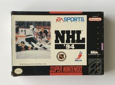 Super Nintendo Entertainment System - SNES - NHL 94 -1993 - Game Cartridge -Box