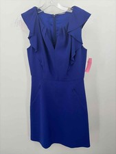 Pre-Owned Elie Tahari Blue Size 0 Short Sleeveless Dress