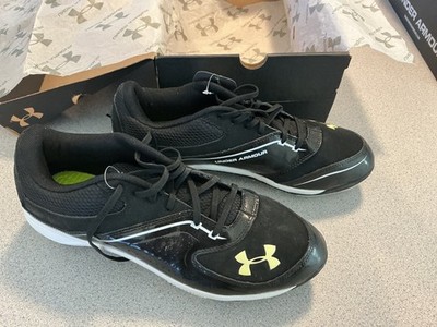 UNDER ARMOUR IGNITE LOW ST CC BASEBALL CLEATS MENS SIZE 11.5