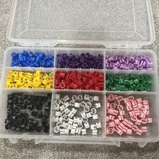 Clothes Hanger Color-Coding Garment Size Markers XXS-4XL Approx 450 pieces