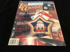 Tole World Magazine December 1994 Star Santa, Carving Fun, Santa's Reindeer