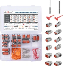 ST6484 Deutsch DTM Connector Kit 2 3 4 6 8 12 Pin Deutsch Connector Kit with Siz