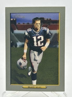 2006 Topps Turkey Red Tom Brady #280b (Stadium Background)