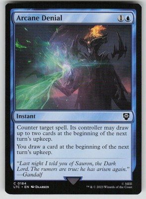 Arcane Denial C The Lord of the Rings 184 NM