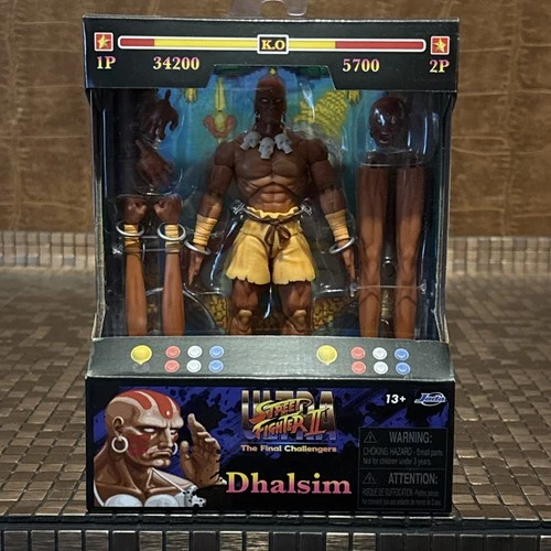 Ultra Street Fighter II Dhalsim 6 Inch Figure Jada 253252030 34220