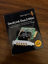 NEW Blackmagic Design DeckLink Duo 2 Mini Capture and Playback Card